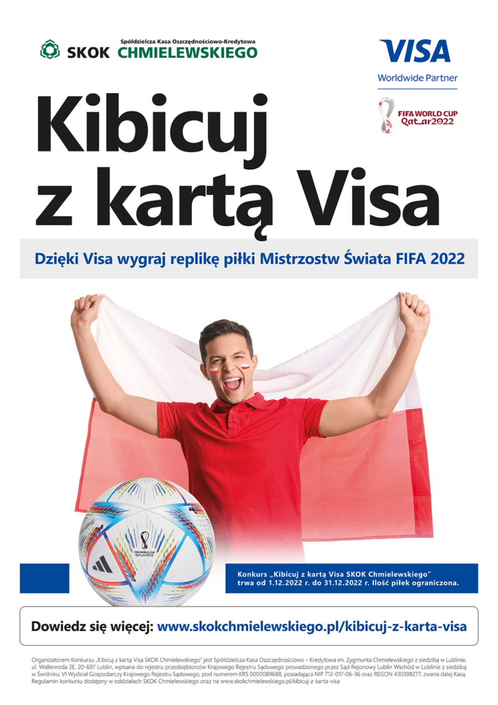 Kibicuj z kartą Visa