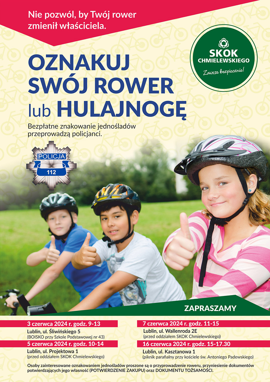 Znakowanie rowerów